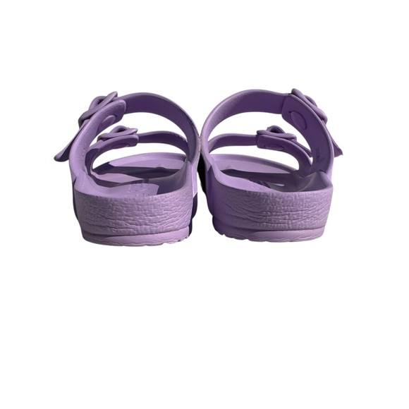 Birkenstock Arizona Slide Purple Sandal Kids 13 Adjustable EVA Foam - Picture 5 of 7